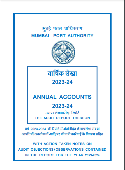 Annual Accounts & Audit Report of Mumbai Port Authority 2023-24
